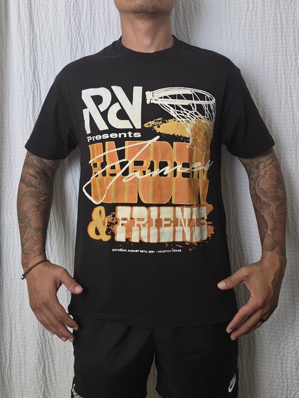 Rap Caviar Presents James Harden & Friends Houston Texas 2021 Shirt Large